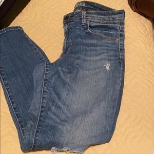AE skinny distressed jeans
